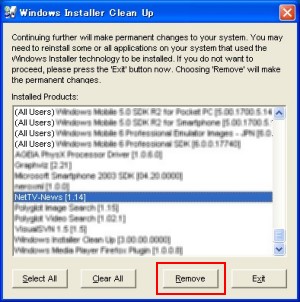 Windows Installer Cleanup Utility Wsus Console