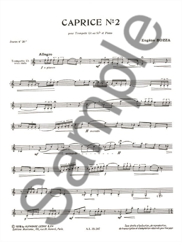Bozza caprice trumpet pdf free